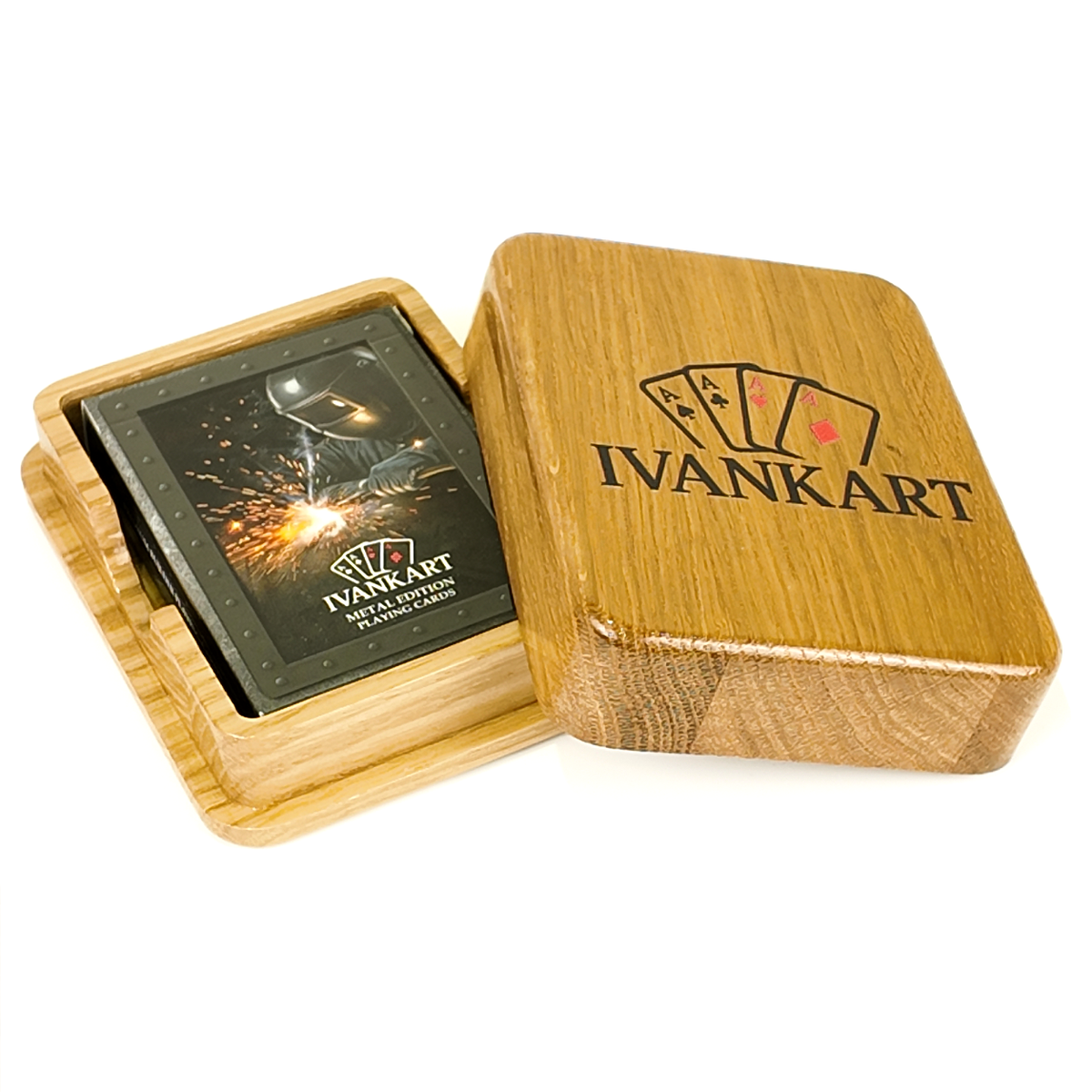 Installer Collector Set Oak Case Natur + Metal Deck by Ivankart