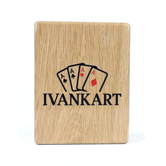Set Oak Duo Case + 2 Decks Ihrer Wahl