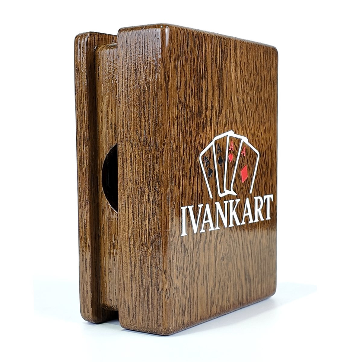 Set Oak Duo Case + 2 Decks Ihrer Wahl