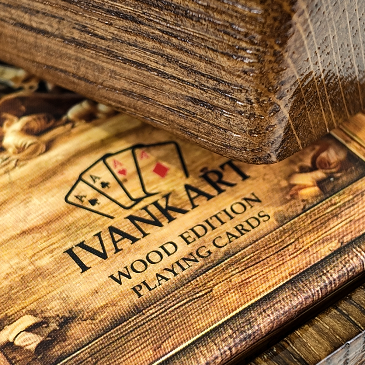 Set Oak Duo Case + 2 Decks Ihrer Wahl
