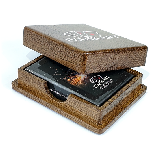 Set Oak Duo Case + 2 Decks Ihrer Wahl