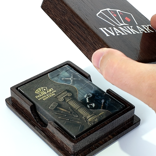 Set Oak Duo Case + 2 Decks Ihrer Wahl
