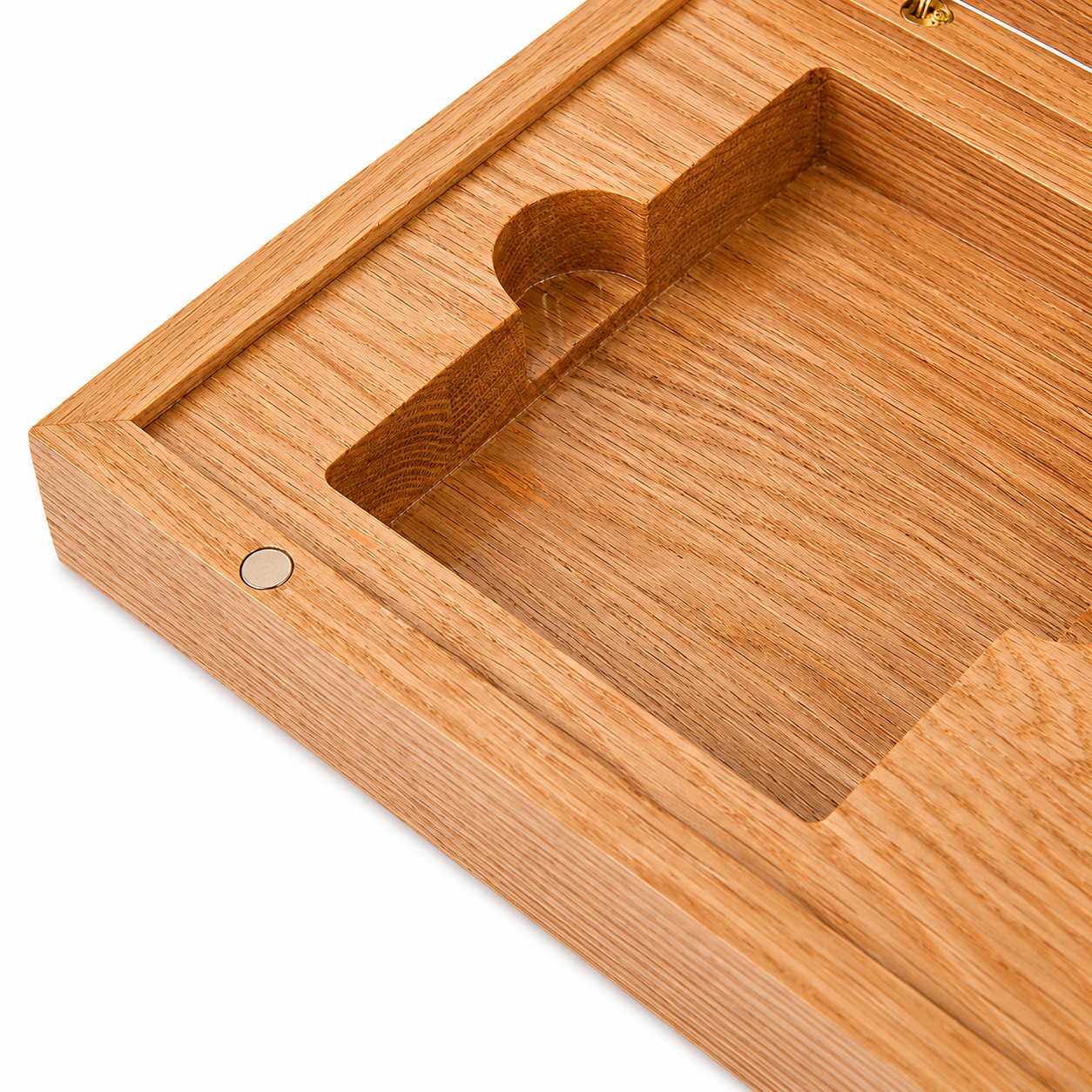 Oak Duo Book-Style Case for Oversized Playing Cards