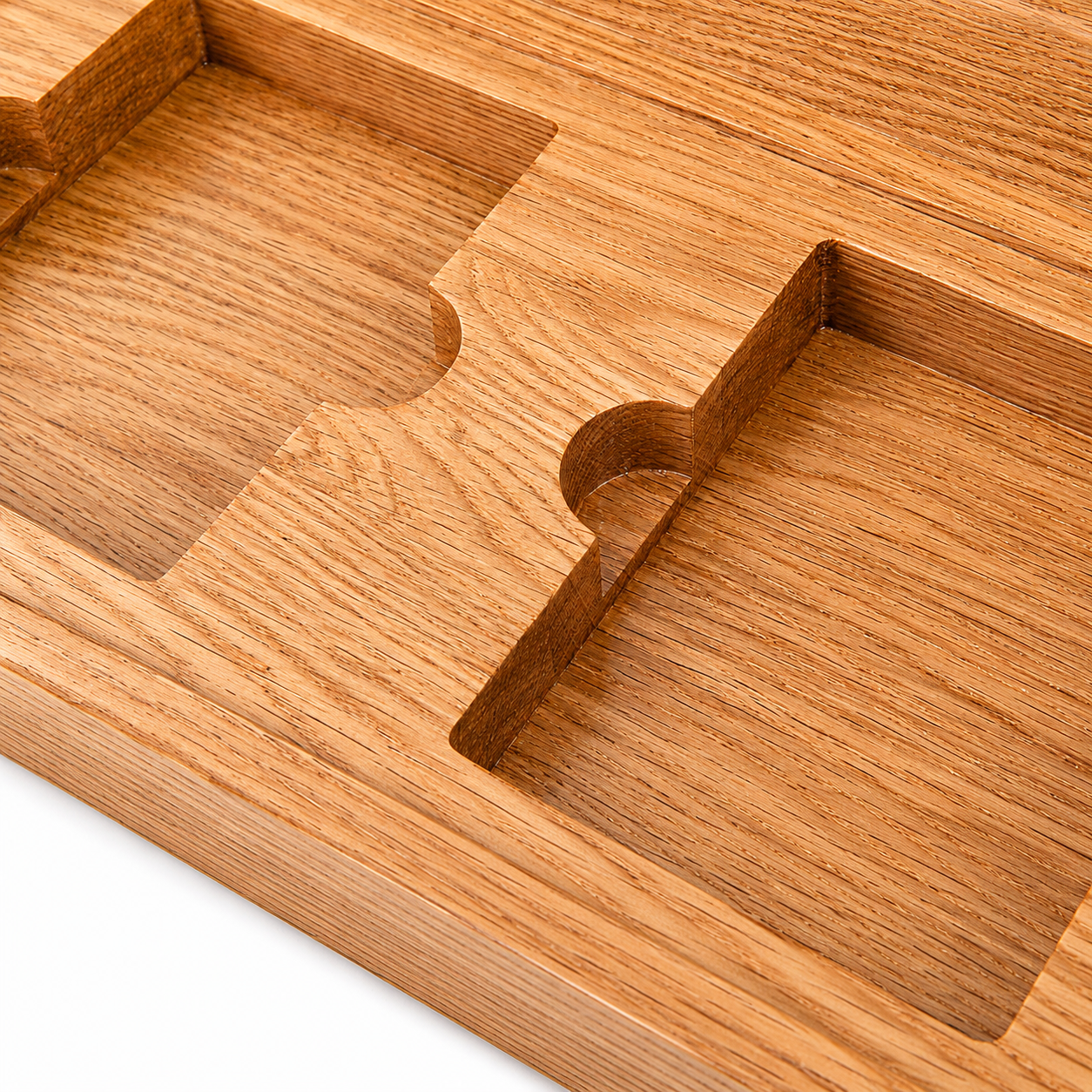 Oak Duo Book-Style Case for Oversized Playing Cards