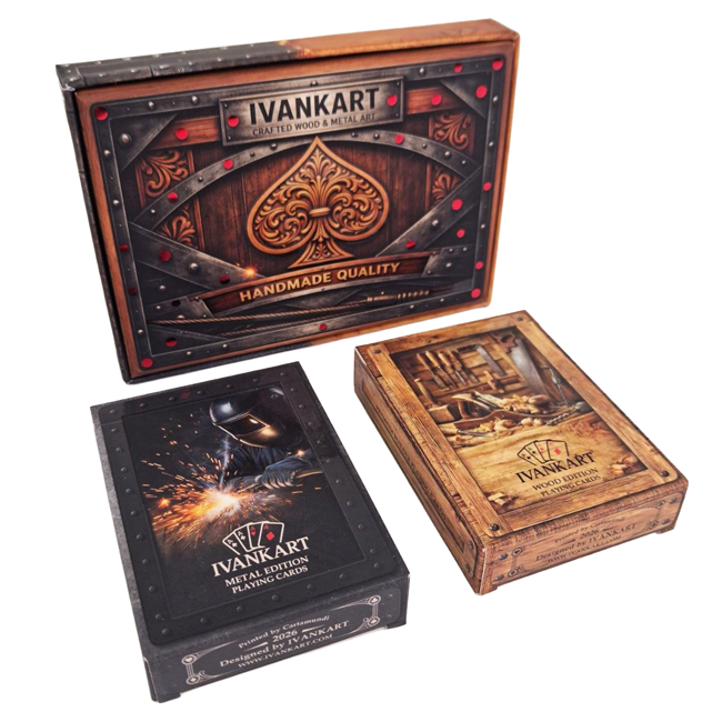 Ivankart Wood & Metal Gift Pack