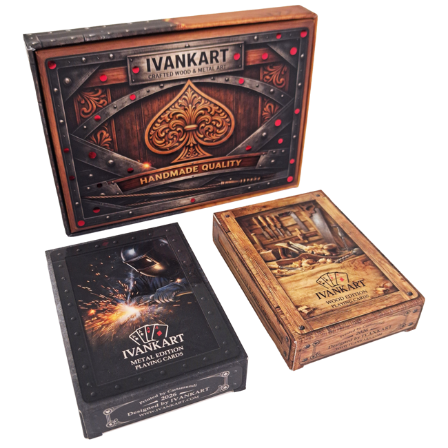 Ivankart Wood & Metal Gift Pack