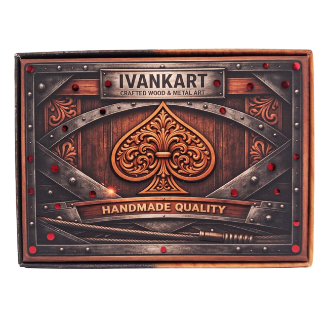 Ivankart Wood & Metal Gift Pack