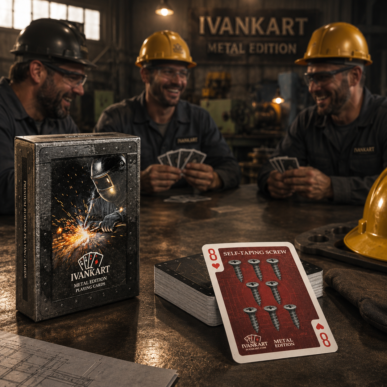 Ivankart Metal Edition Speelkaarten