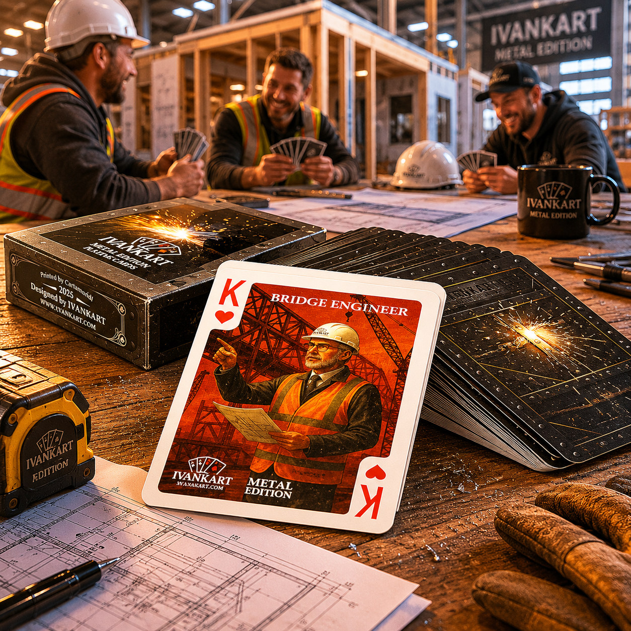 Ivankart Metal Edition Speelkaarten
