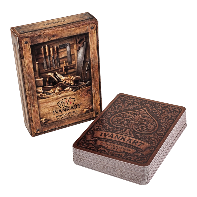 Ivankart Wood Edition Playing Cards