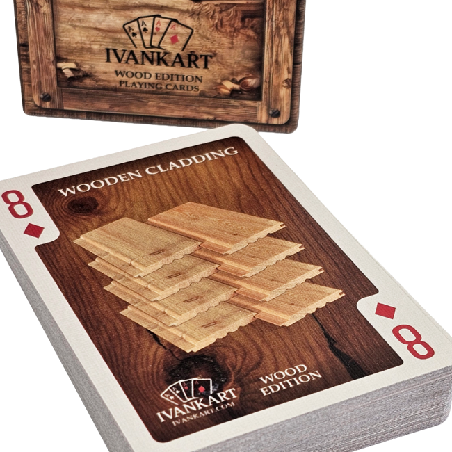 Ivankart Wood Edition Playing Cards
