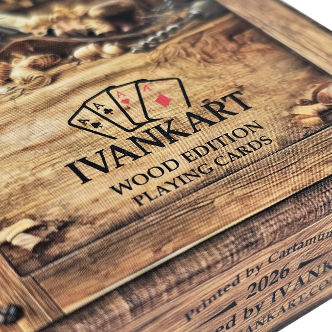 Ivankart Wood Edition Playing Cards