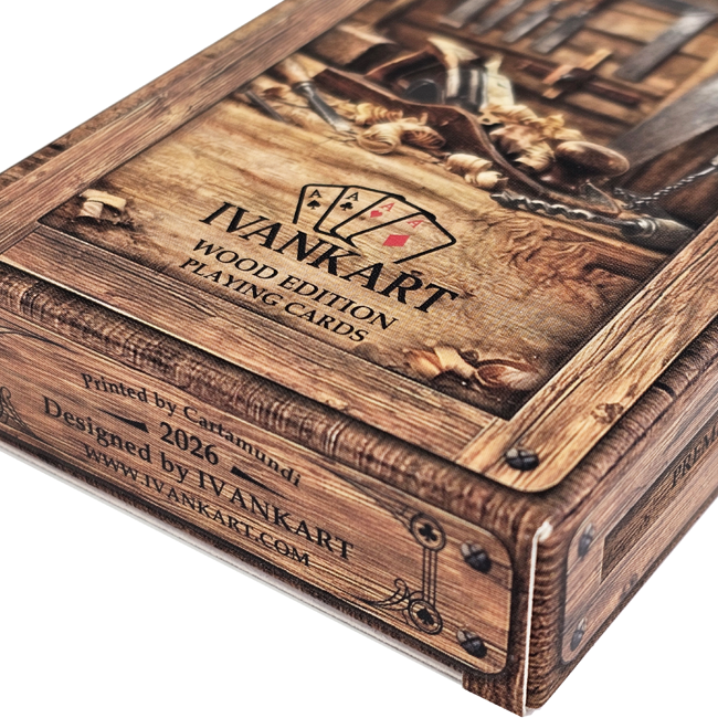 Ivankart Wood Edition Playing Cards
