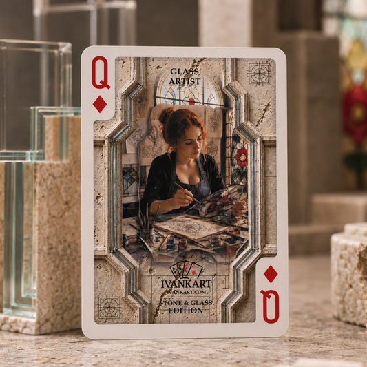 Ivankart Stone & Glass Edition Playing Cards