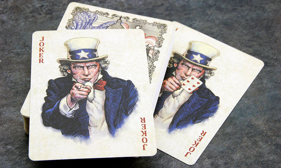Bicycle U.S. Presidents – Deluxe Embossed Black Playing Cards