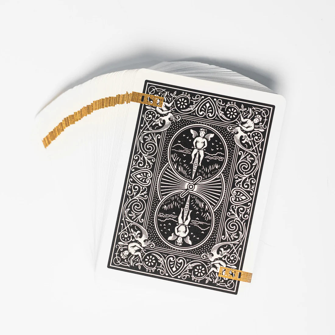 Bicycle 1st Rider Back Black Playing Cards