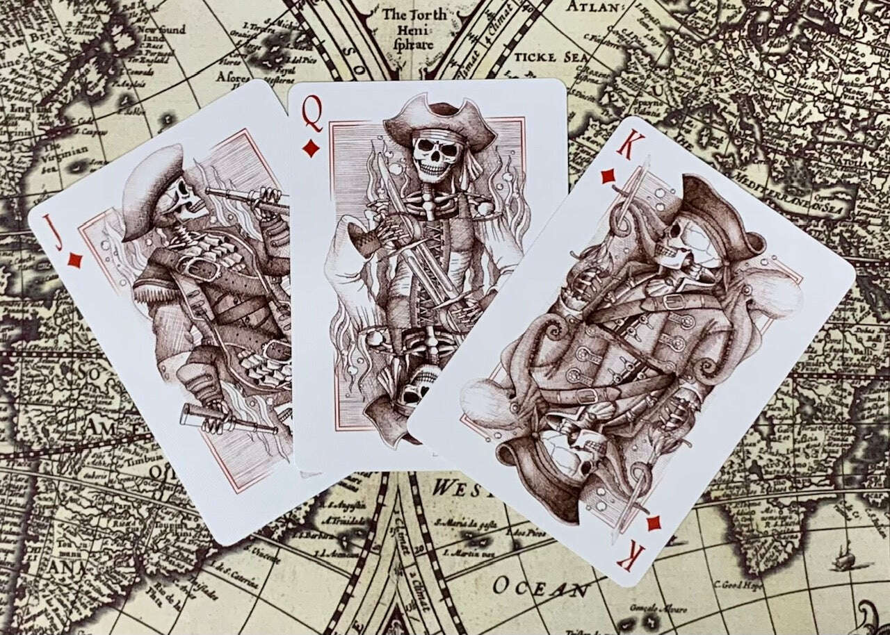 Bicycle Neptunes Graveyard Siren Playing Cards