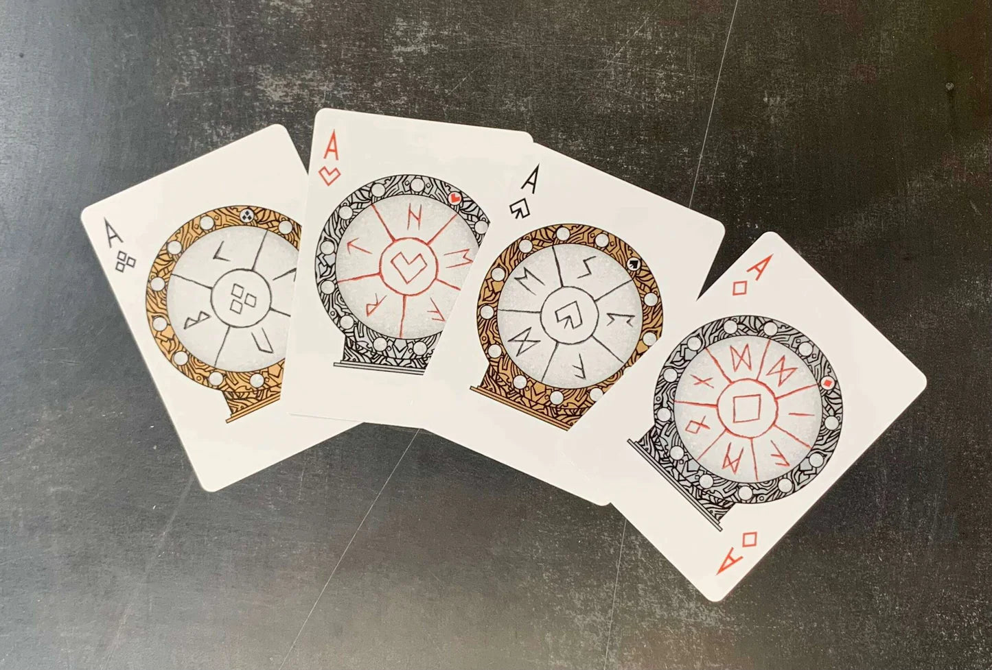 Bicycle Runes V2 Limited Edition Playing Cards