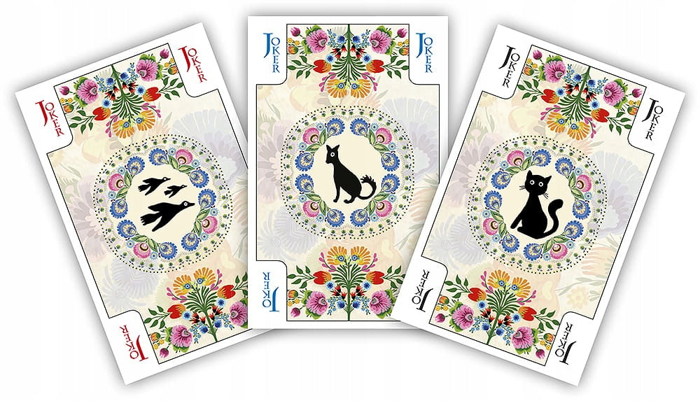 Cartamundi Polish Folk Art Watercolor Playing Cards