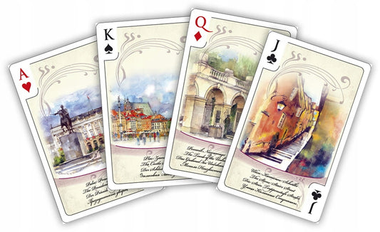 Cartamundi Warsaw Watercolor Playing Cards