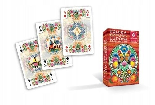 Cartamundi Polish Folk Art Watercolor Playing Cards