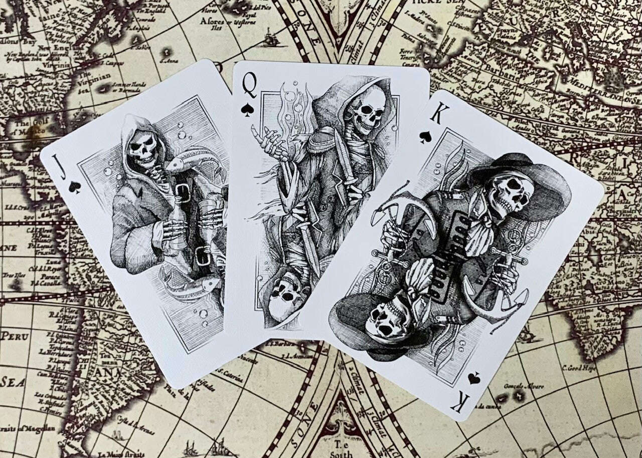 Bicycle Neptunes Graveyard Siren Playing Cards