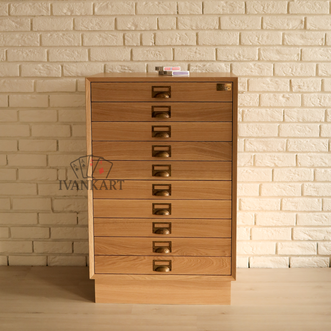 Oak Collector Cabinet
