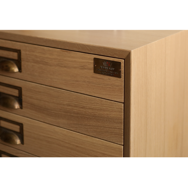 Oak Collector Cabinet