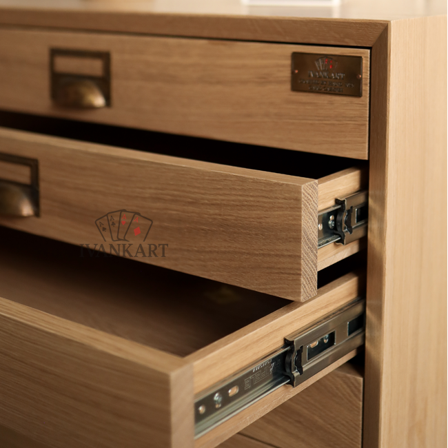 Oak Collector Cabinet