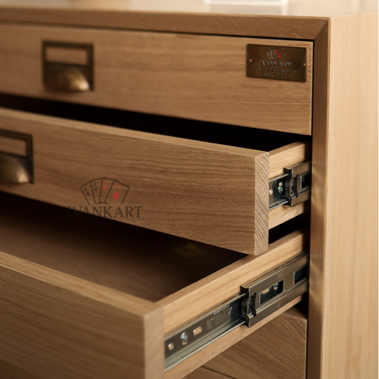 Oak Collector Cabinet