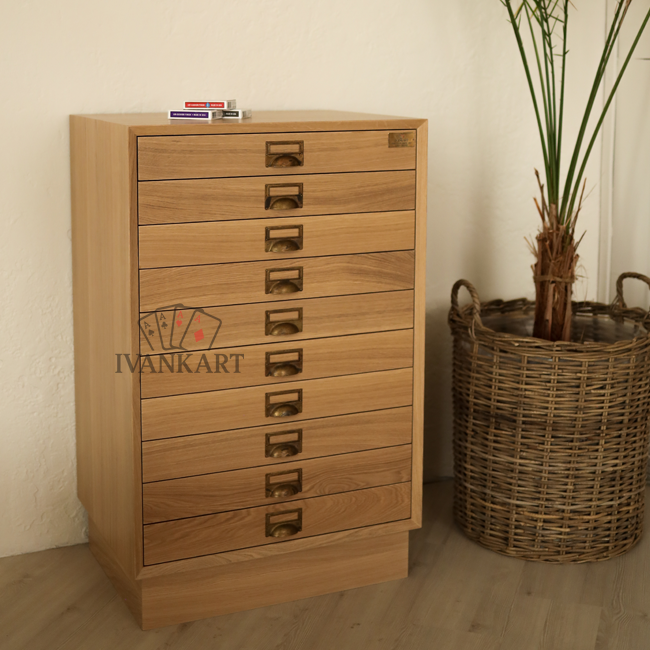 Oak Collector Cabinet
