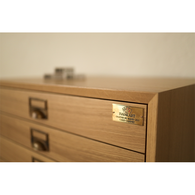 Oak Collector Cabinet