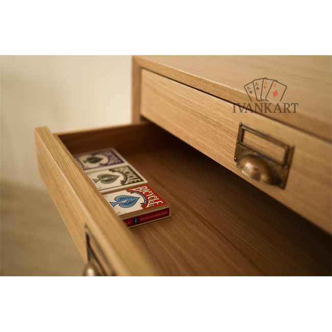 Oak Collector Cabinet