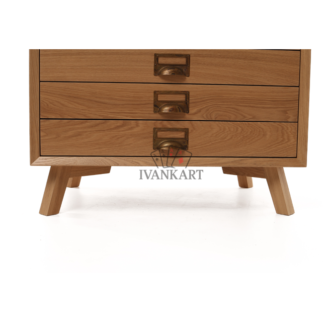 Oak Collector Cabinet