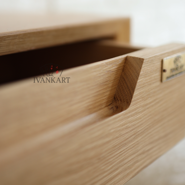 Oak Handcrafted Small Bedside Table