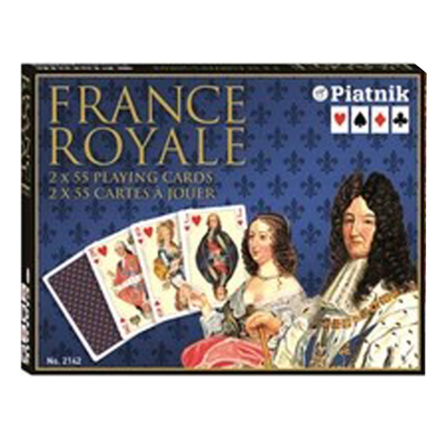 Piatnik France Royal Playing Cards 2 Deck Set