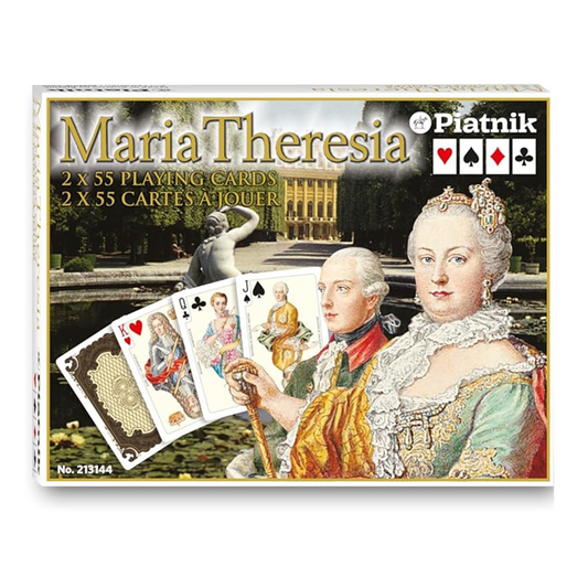 Piatnik Maria Theresia Playing Cards 2 Deck Set
