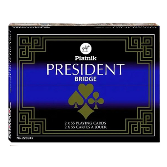 Piatnik President Playing Cards 2 Deck Set