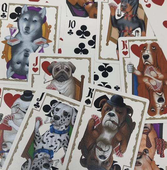 Bicycle Poker Dogs Playing Cards