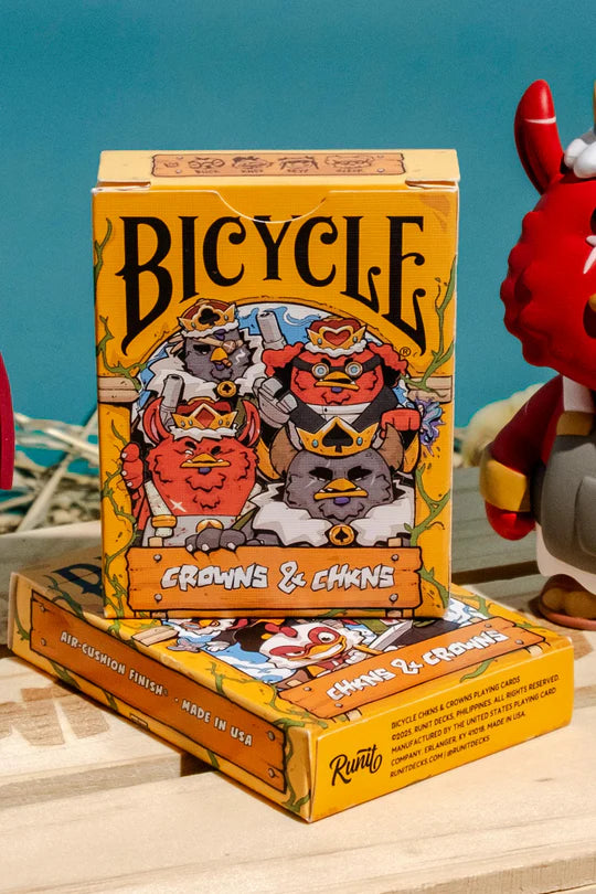 Bicycle Chkns & Crowns Playing Cards
