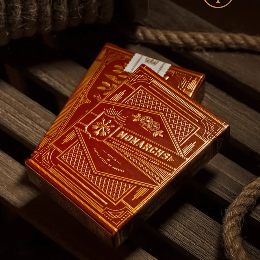 Theory 11 Monarchs Red Playing Cards