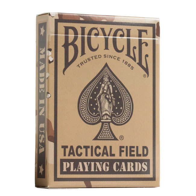 Bicycle Tactical Field Brown Playing Cards