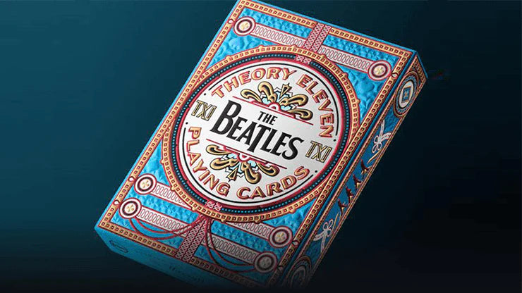 Theory 11 The Beatles Blue Playing Cards
