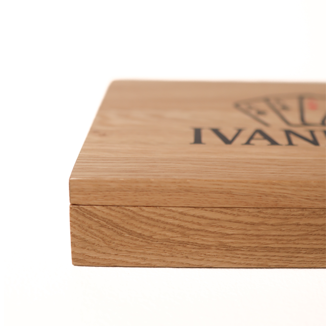 Oak Duo Book-Style Case for Playing Cards