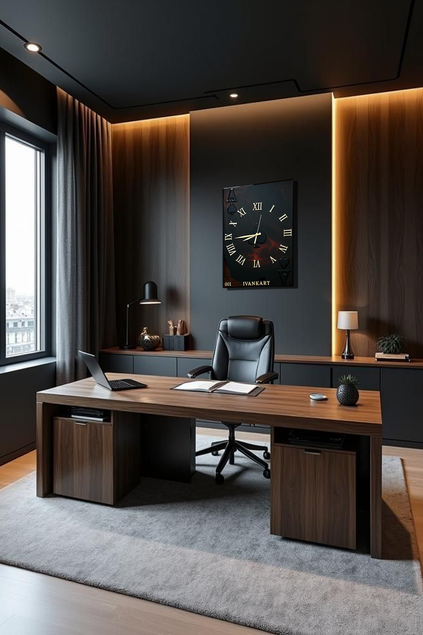 Ace of Spades Poker Clock