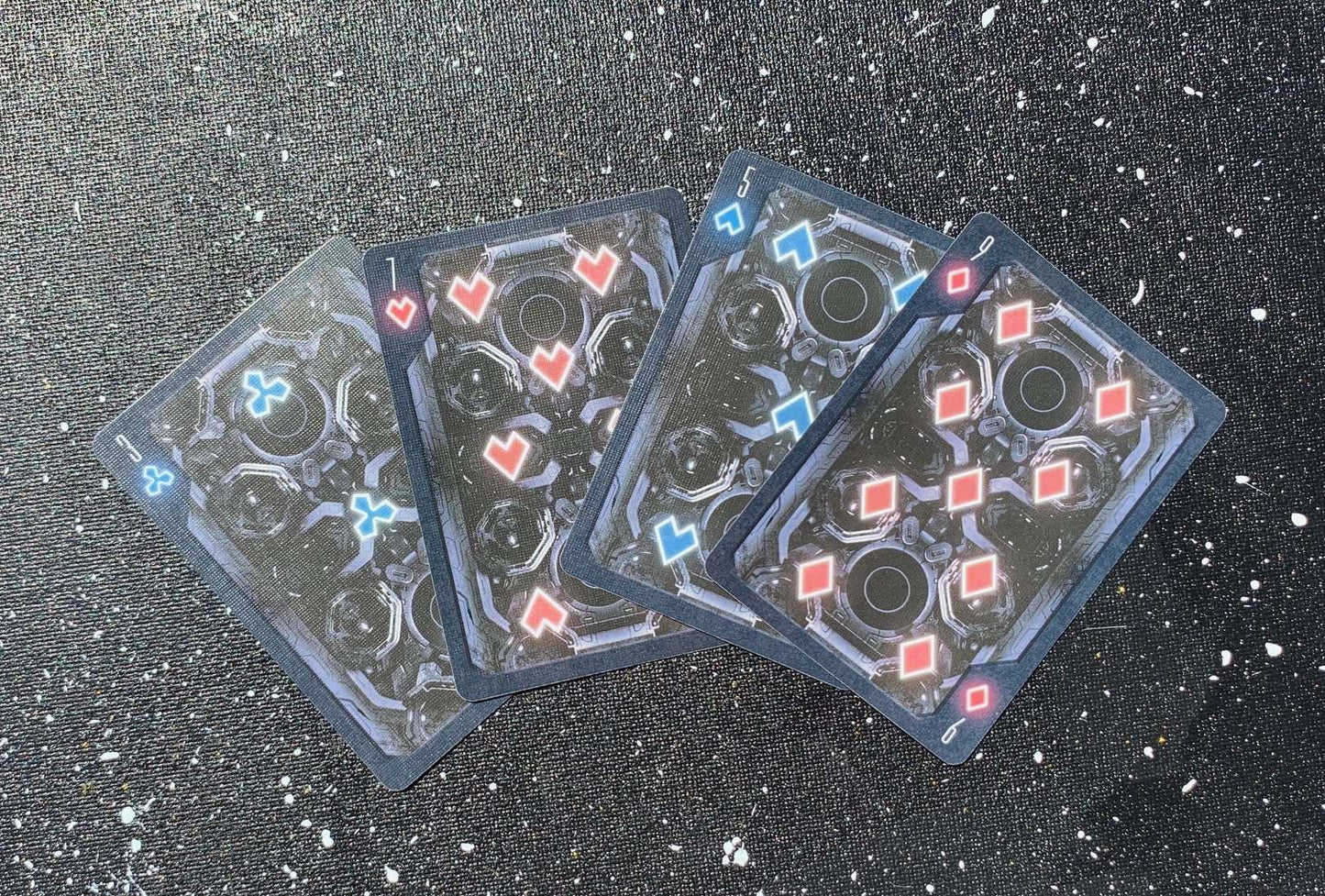 Bicycle Astronaut Playing Cards