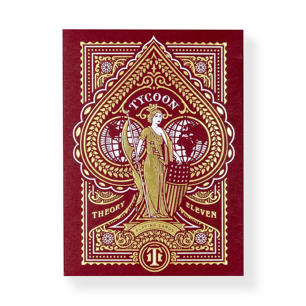 Theory 11 Tycoon Red Playing Cards