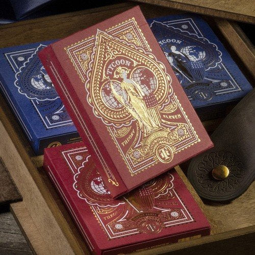 Theory 11 Tycoon Red Playing Cards
