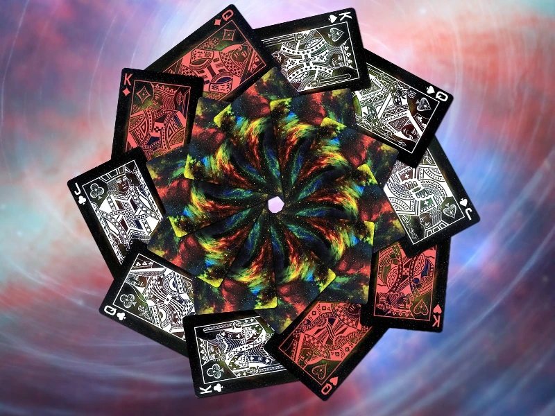 Bicycle Stargazer Nebula Playing Cards
