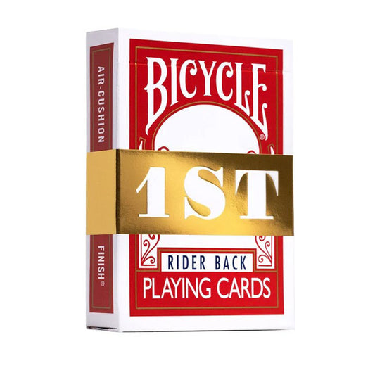 Bicycle 1st Rider Back Red Playing Cards